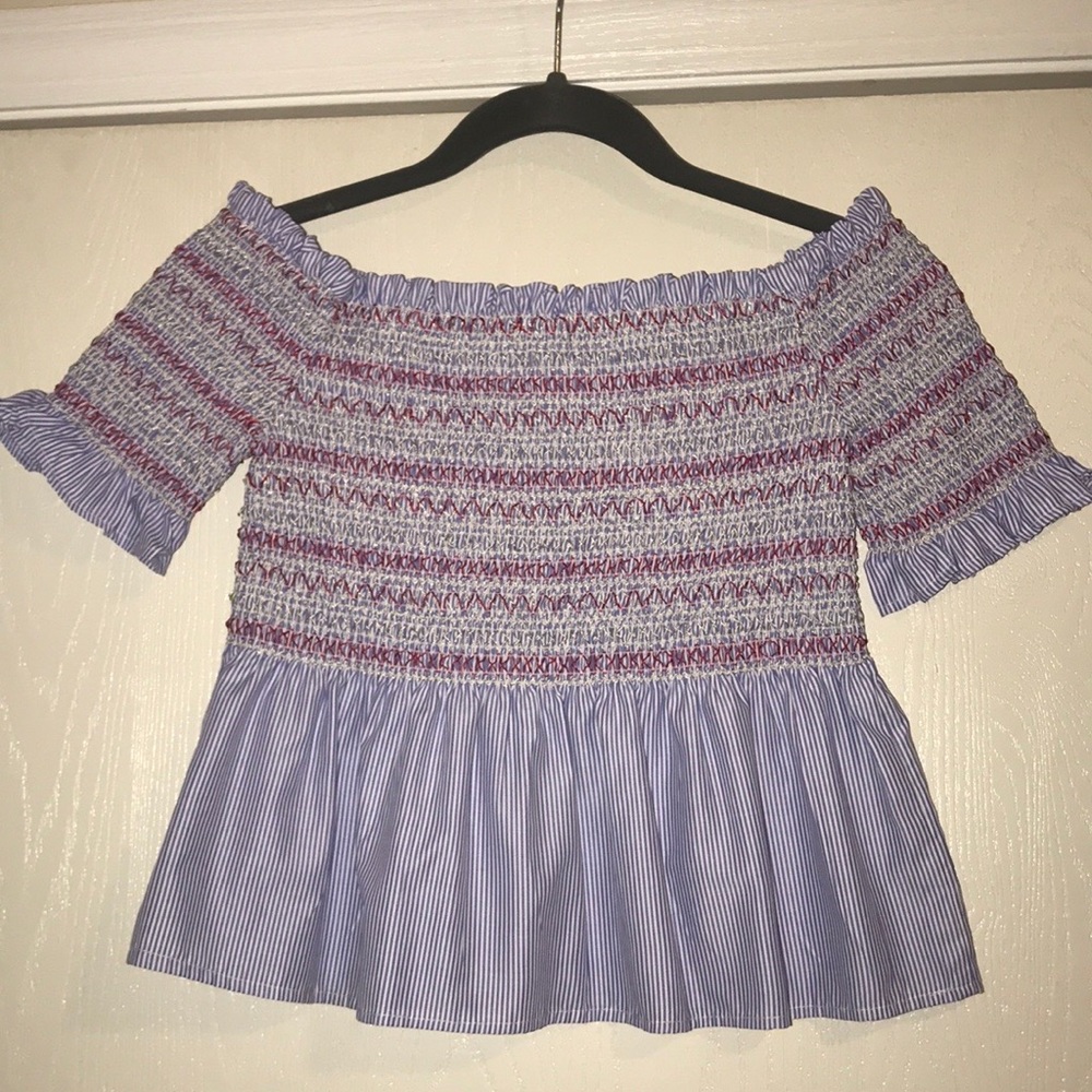 Off the shoulder shirt